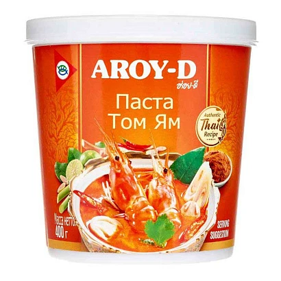 Паста Том Ям Tom Yum Paste Aroy-D 400 гр. 