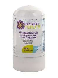 Дезодорант минеральный Аркана Натура (квасцовый, алунит) Arcana Natura 60 гр.
