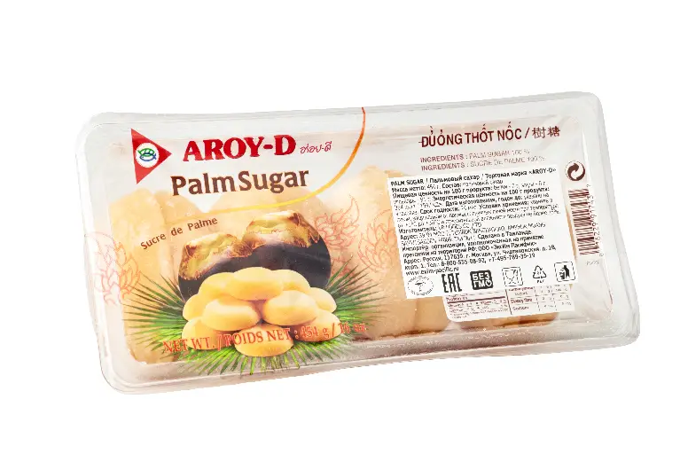 Сахар пальмовый Palm Sugar Aroy-D 454 гр.