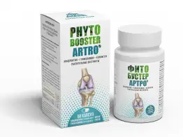Фитобустер артро (хондроитин, глюкозамин, коллаген, растительные экстракты) Phytobooster Artro 60 капс. по 0,55 гр. 