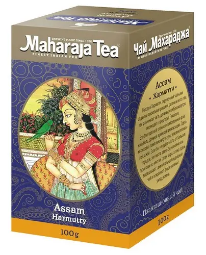 Чай чёрный листовой Assam Harmutty Maharaja Tea 100 гр.