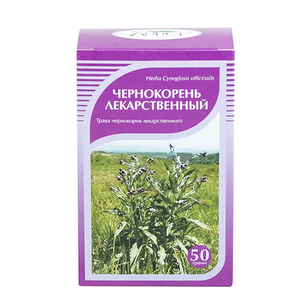 Чернокорень лекарственный трава 50 гр.