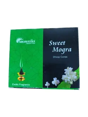 Благовония Aromatika конусы Sweet Mogra 12 шт.