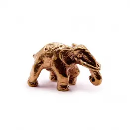 Фигурка "Слон" (бронза) 2х3,5 см