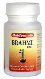 Брахми Вати Байдьянат (мозговой тоник) Brahmi Bati Baidyanath 80 табл.
