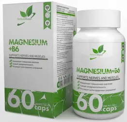 Магний В6 Naturalsupp Magnesium B6 60 капс. 
