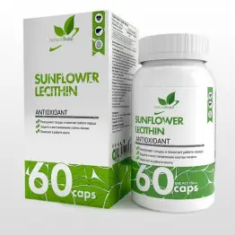 Лецитин Naturalsupp Sunflower Lecithin 60 капс. 