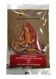 Мускатный орех молотый Nutmeg Powder Bharat Bazaar 50 гр.