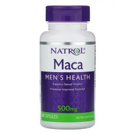 Мака перуанская Maca 500 mg Natrol 60 капс.