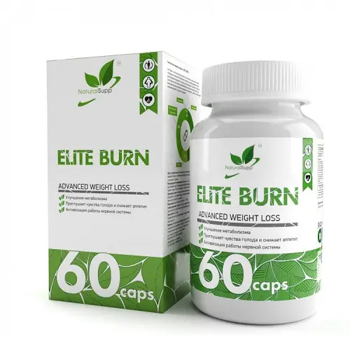 Жиросжигатель для женщин Элит Берн Elite Burn Naturalsupp 60 капс.
