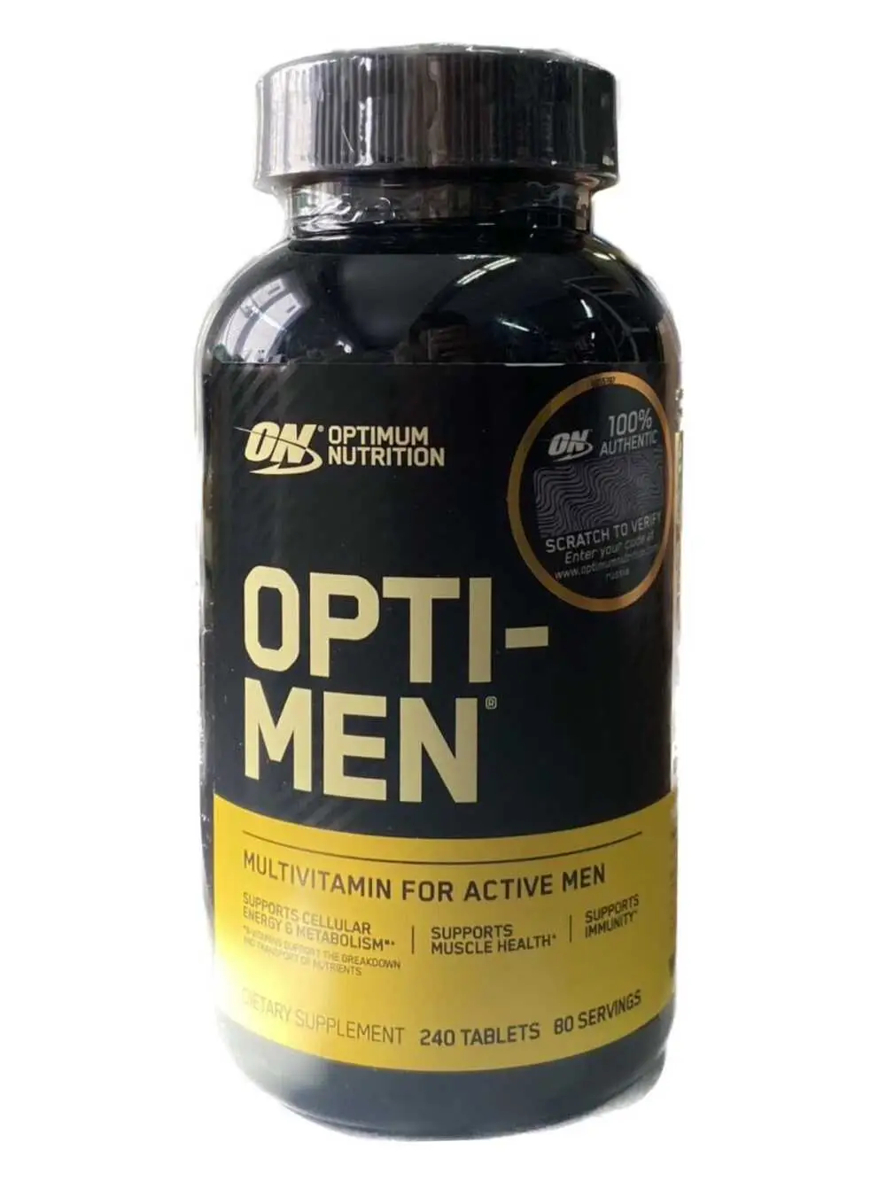 Витаминно-минеральный комплекс для мужчин Opti Men Optimum Nutrition 240 таб.