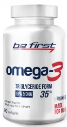Омега 3 + Витамин Е Omega-3 + Витамин Е Be First 90 капс. 