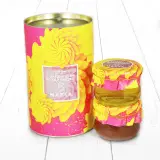 Подарочный Набор "Тубус 8 Марта С праздником весны и красоты липовый и дягилевый мёд"