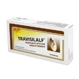 Леденцы Трависилальф со вкусом мёда и лимона отхаркивающие и противовоспалительные Travisilalf 16 шт.