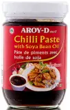Паста чили с соевым маслом Chilli Paste with Soya Bean Oil Aroy-D 260 гр.