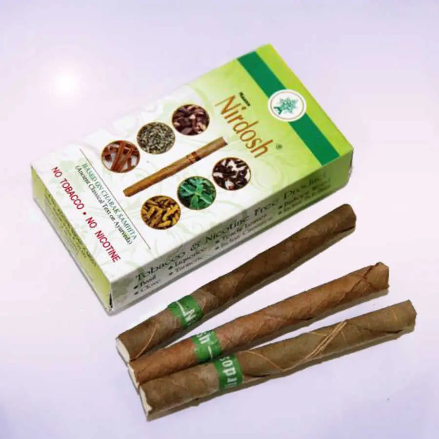 Сигареты "Нирдош" (Nirdosh) без табака с фильтром для бросающих курить 10 шт.