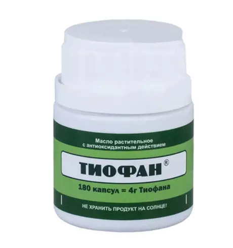 Тиофан средство с противоопухолевым действием антиоксидант 180 капс.