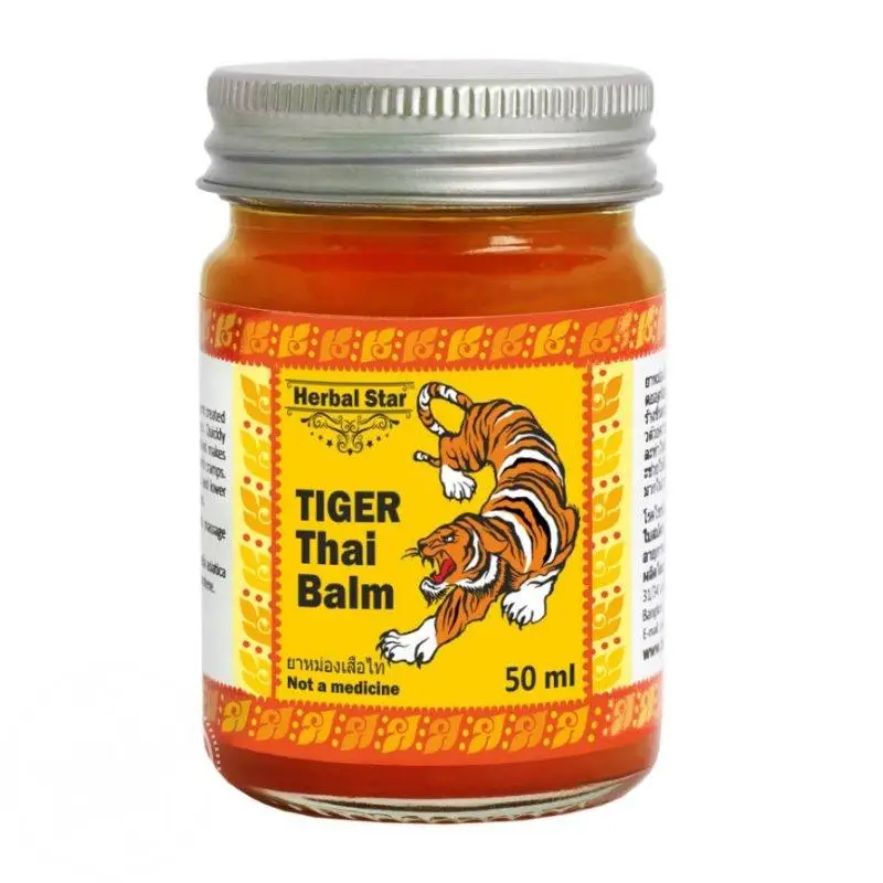 Бальзам тайский тигр Tiger thai balm Herbal Star 50 мл. 