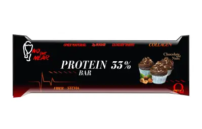 Батончик для спорта PROTEIN BAR 33% шоколад+орех 50 гр.