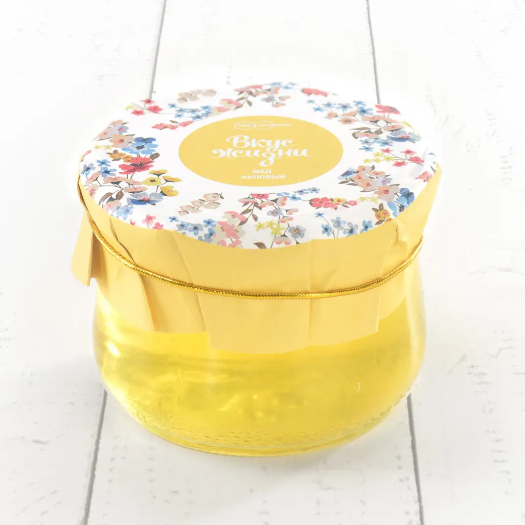 Мёд липовый "Вкус Жизни New"  в индивидуальной упаковке 230 гр.