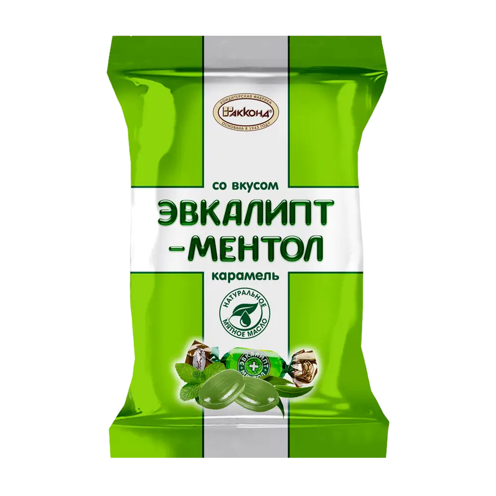 Конфеты карамель Эвкалипт-Ментол 150 гр.