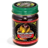 Бальзам тайский черный с ядом кобры Black Balm with Cobra venom Binturong 50 гр. 