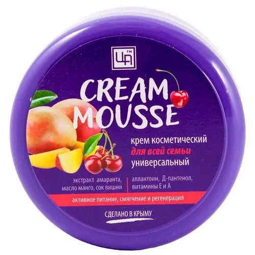 Крем косметический универсальный для всей семьи Cream Mousse 220 гр. 