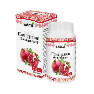 Помегранат (оздоровление кроветворной системы) Sanavi 60 табл.