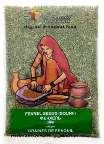 Фенхель семена Fennel Seeds (Sounf) Bharat Bazaar 100 гр.