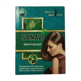 Порошок для мытья волос "Брингарадж" Sanavi 100 гр.