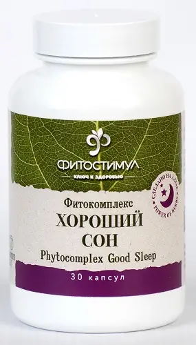 Фитокомплекс Хороший сон Фитостимул / Phytocomplex Gastritis, 30 капс.
