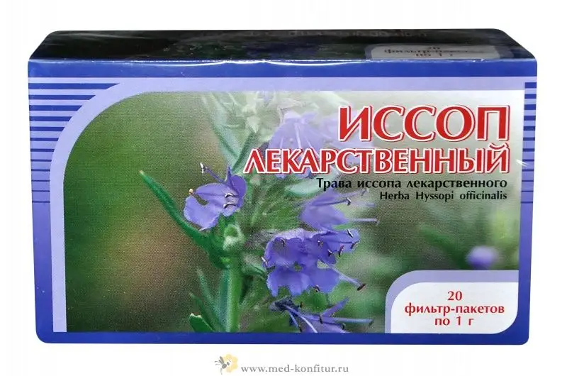 Антивирусные свойства иссопа