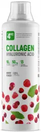 Коллаген и гиалуроновая кислота со вкусом ягодного пунша COLLAGEN+HYALURONIC ACID 4ME Nutrition 1000 мл.