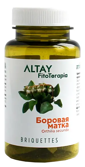 Боровая матка, Altay Fitoterapia, 25 брикетов по 2 гр. 