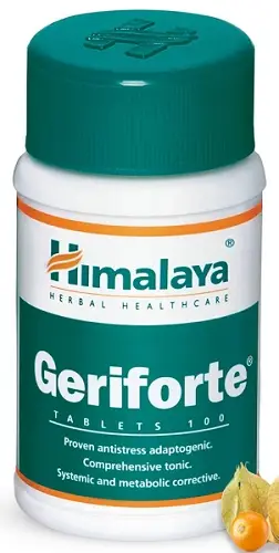 Джерифорте Хималая (антидепрессант, адаптоген, антиоксидант) Geriforte Himalaya 100 табл.