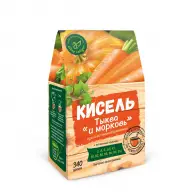 Кисель Тыква и морковь сухой витаминизированный 340 гр.