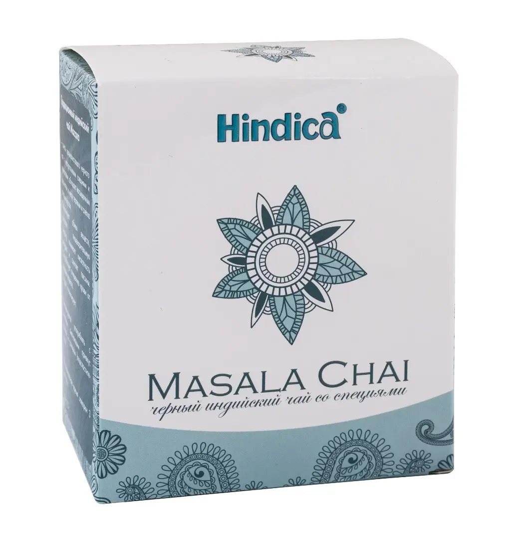 Чай чёрный листовой Масала (со специями) Assam Masala Chai Hindica 70 гр.