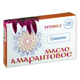 Амарантовое масло 100 капс. х 0,3 г 