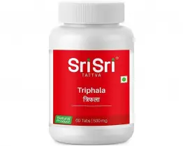 Трифала Шри Шри Таттва (очищение и омоложение организма) Triphala Sri Sri Tattva 60 табл.
