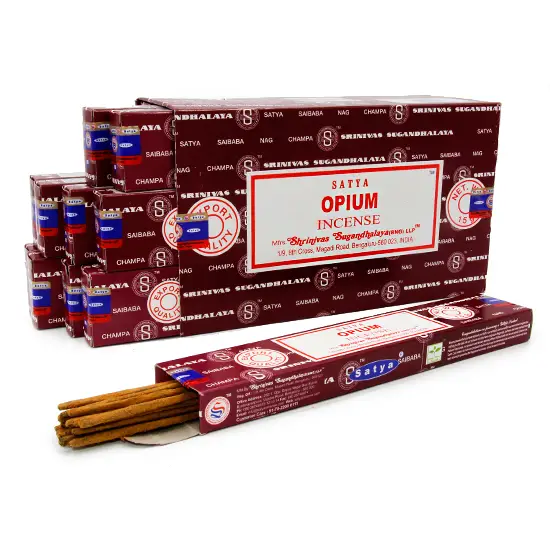 Благовония Satya Opium 15 гр. Опиум (10-12 шт.)
