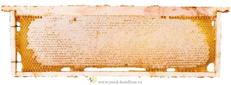 Мёд в сотах башкирское разнотравье