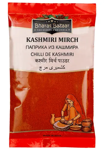 Паприка из Кашмира молотый Kashmiri Mirch Bharat Bazaar 100 гр. 